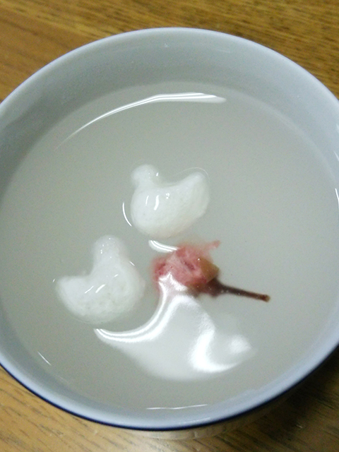 桜のくず湯