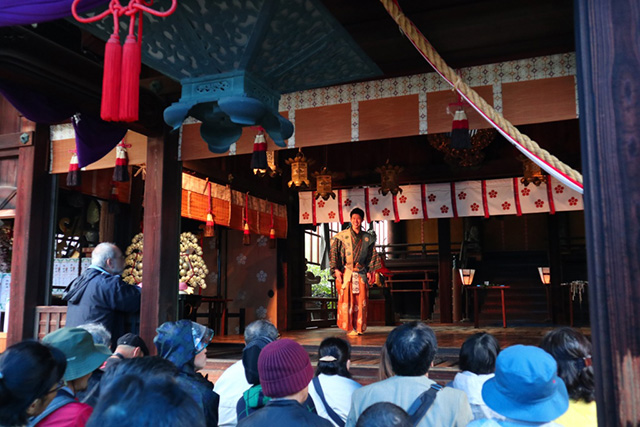 菅大臣神社（例祭）- 狂言1