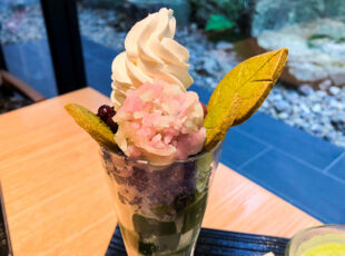 紫陽花パフェEC